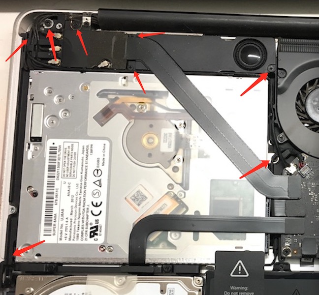 macbook拆光驱