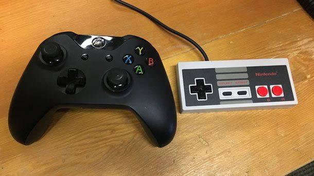 NES Classic Edition 手柄与 XBOX 手柄对比.jpg