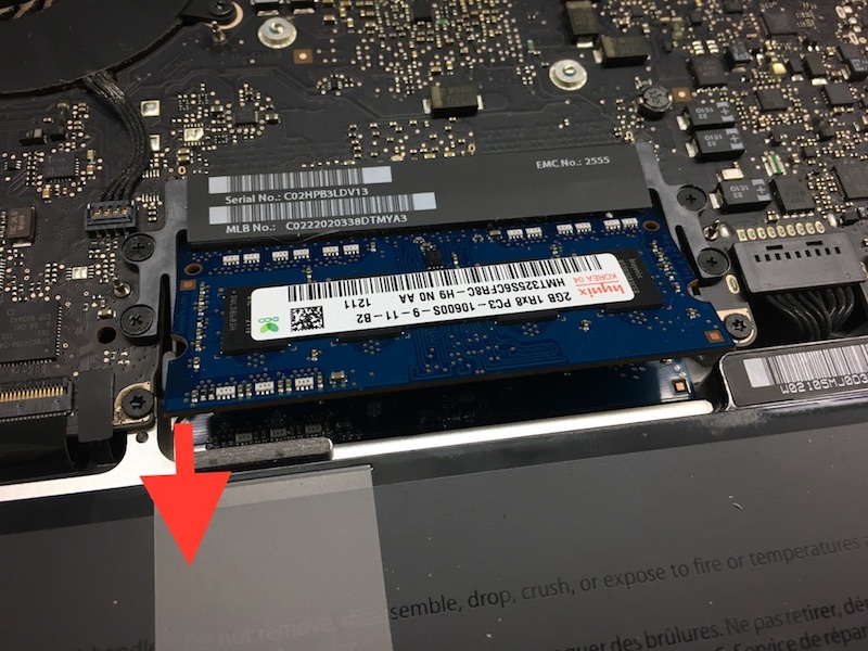 macbookpro拆机内存