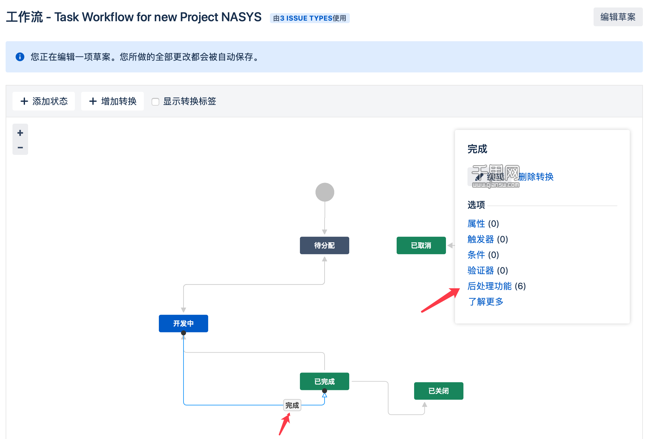 JIRA问题状态已关闭，但是解决结果还是未解决