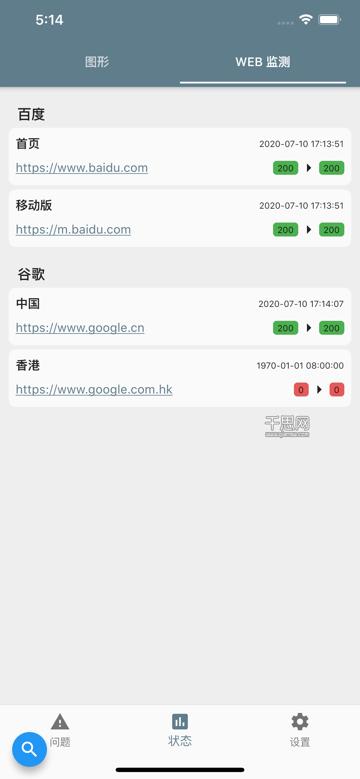 使用 zabbix 监控网站存活状态